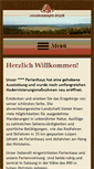 Mobile Screenshot of fewo-bergelt.hirtstein.de